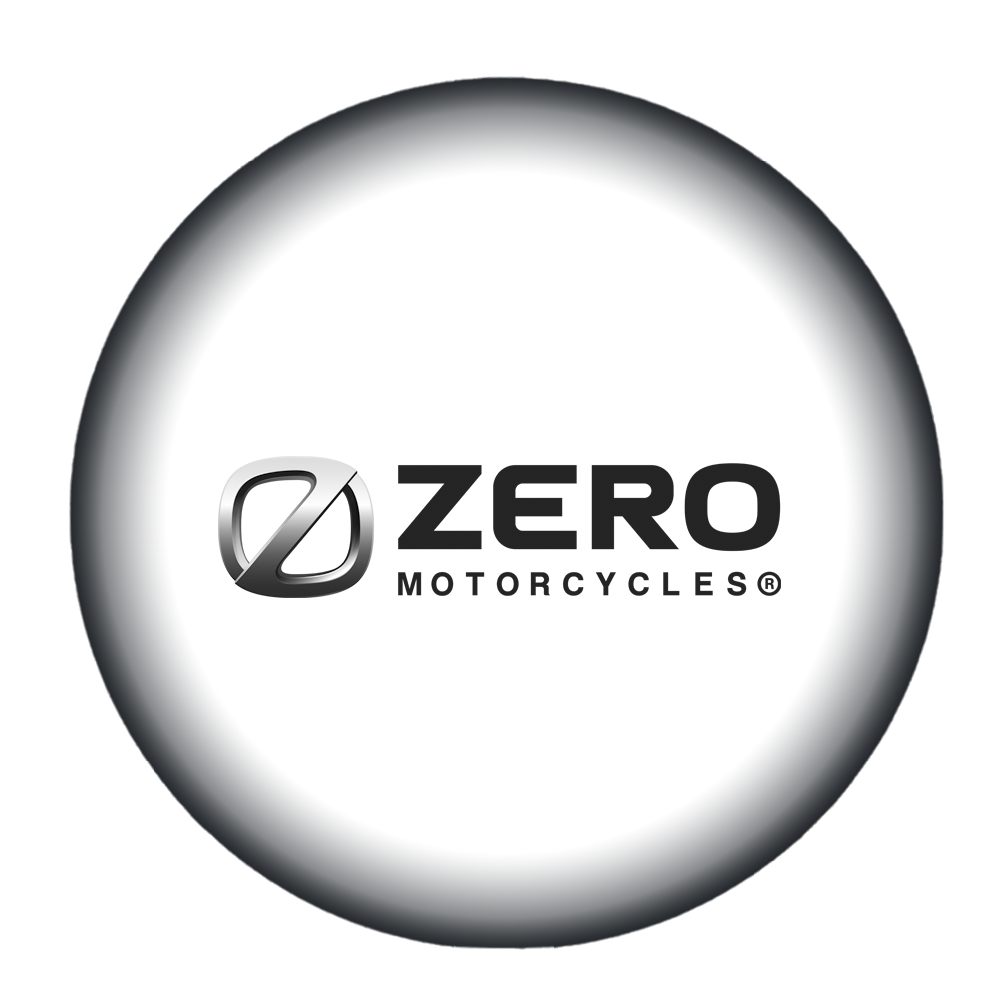 Zero logo in witte bol