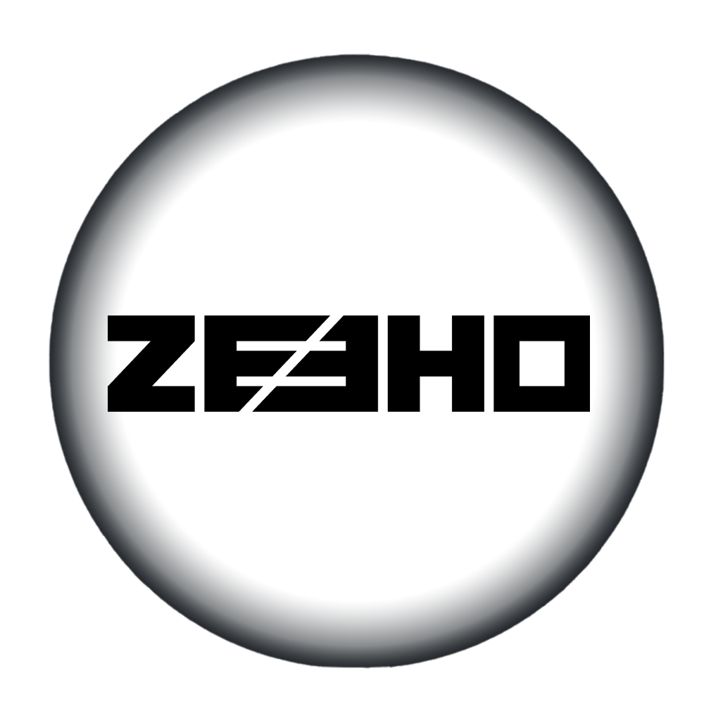 Zeeho logo in witte bol