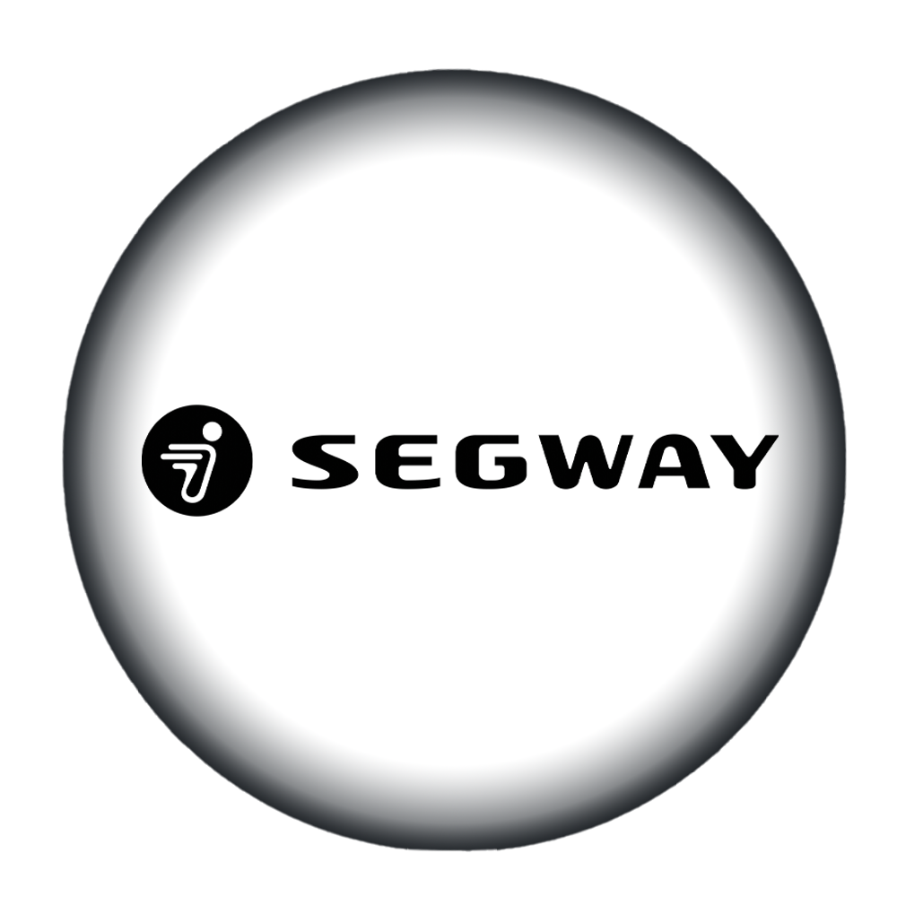 Segway logo in witte bol