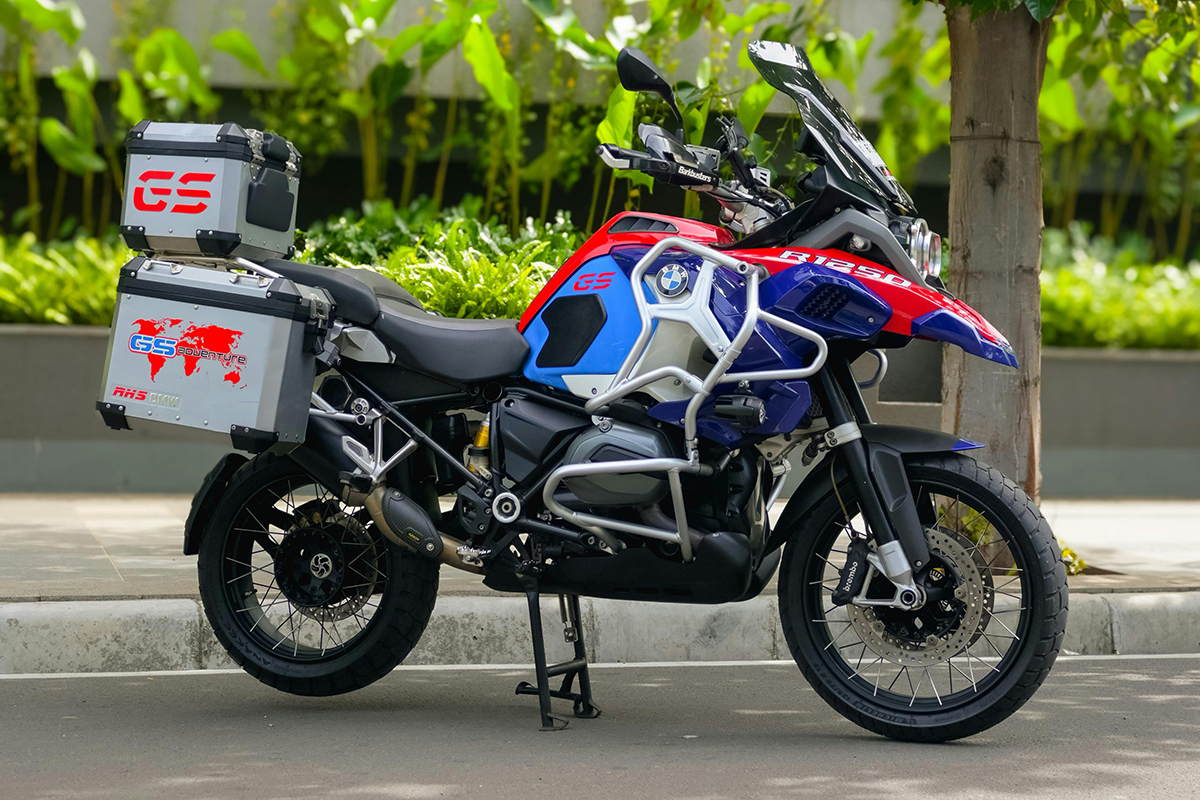 BMW R 1250 GS ideale motor voor lange mensen